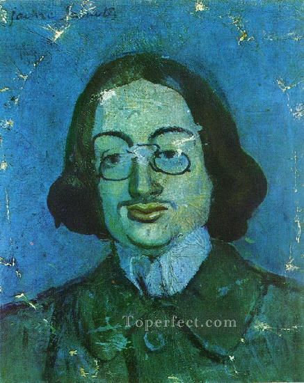 Portrait of Jaime Sabartes 1901 Pablo Picasso Oil Paintings